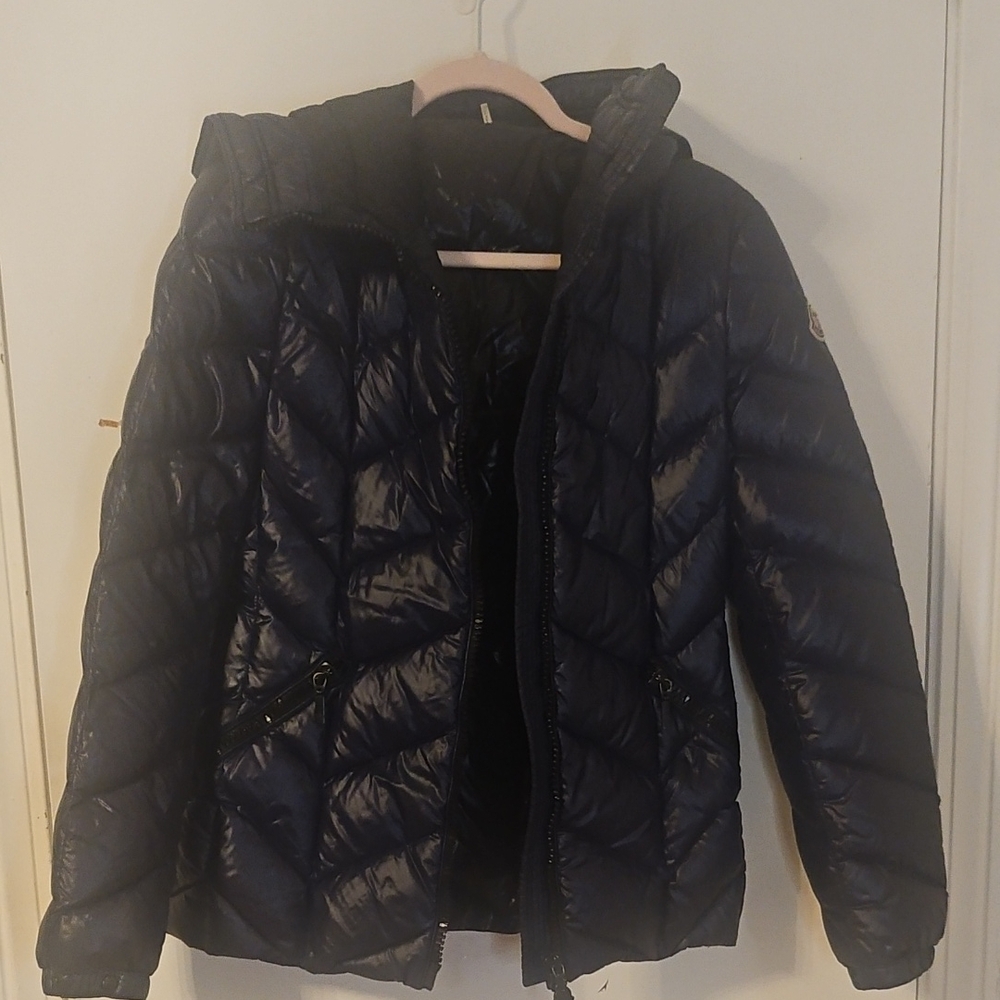 Moncler Navy BlueQuilted Puffer Jacket